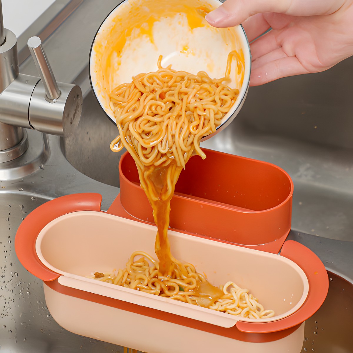 Hanging Sink Food Waste Strainer