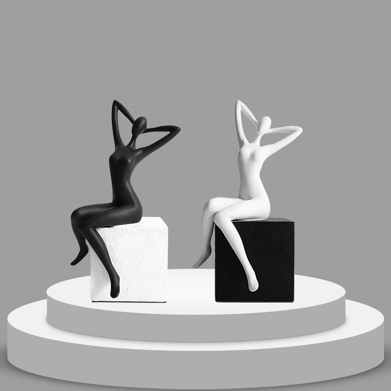Modern Resin Figure Sculpture