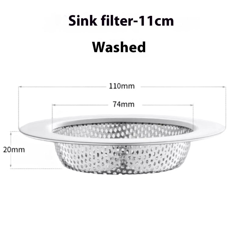 Stainless Steel Pop-Up Sink Strainer