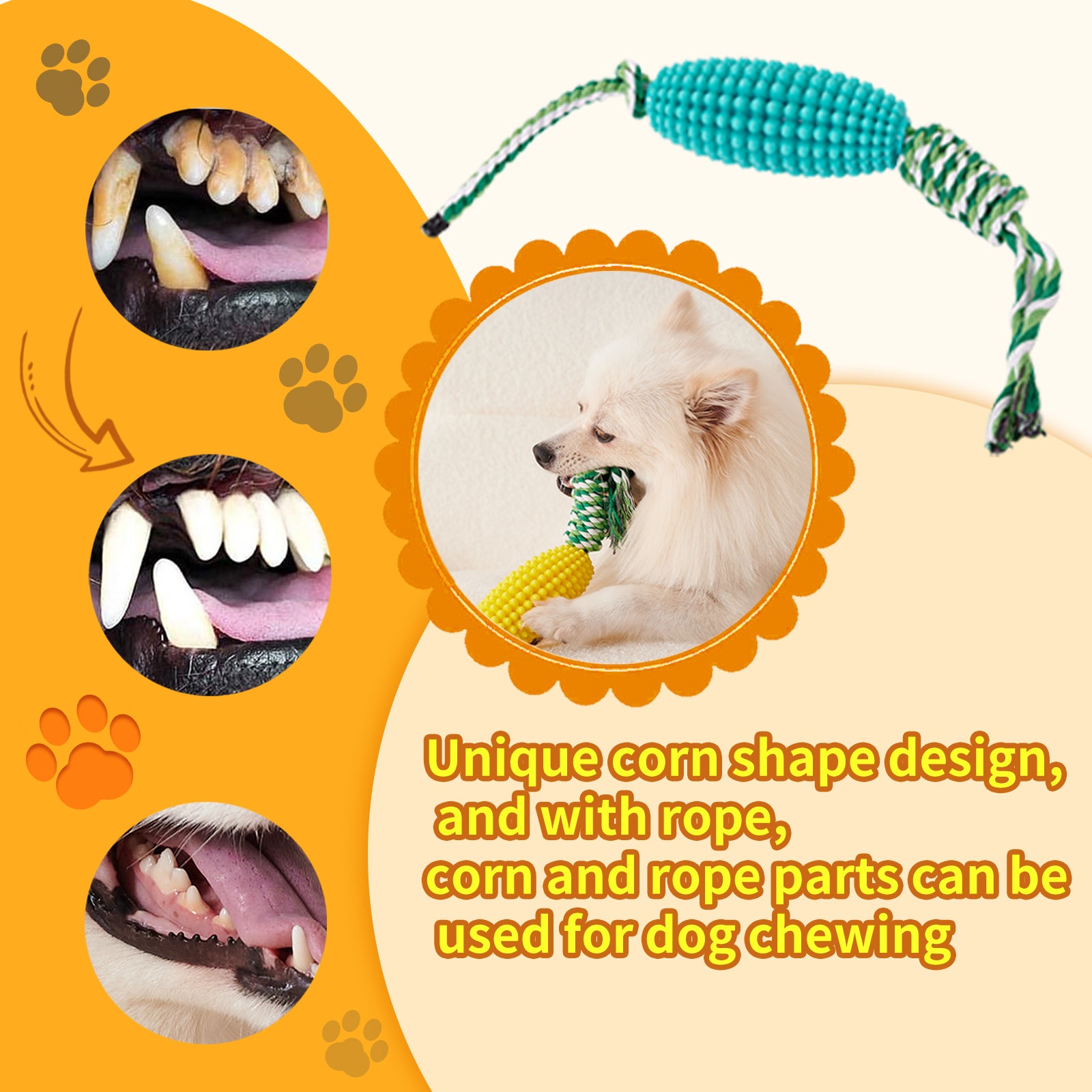 Corn Chew Toy for Dogs