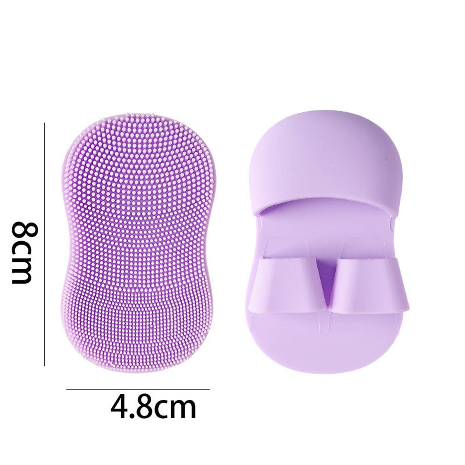 Silicone Finger Face Scrubbers, 2 Pack