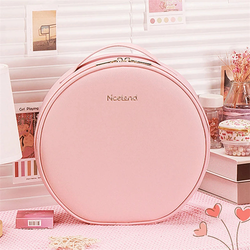 LED Mirror Makeup Bag
