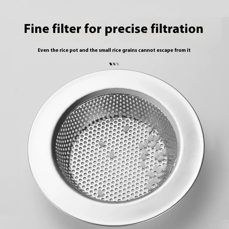 Stainless Steel Pop-Up Sink Strainer