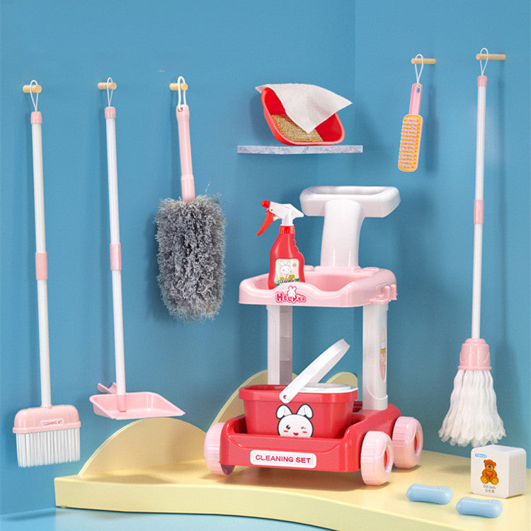 Kids' Pretend Play Cleaning Set