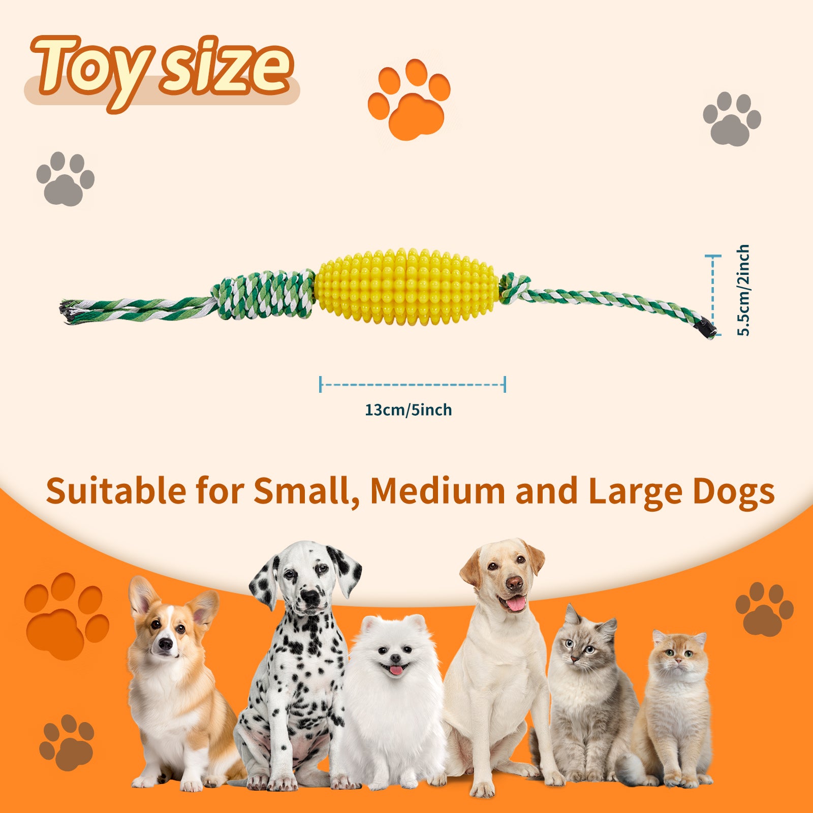 Corn Chew Toy for Dogs