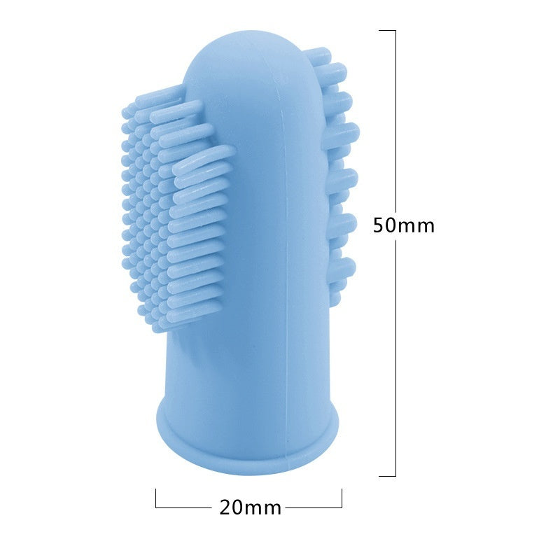 Silicone Finger Toothbrush for Dogs and Cats