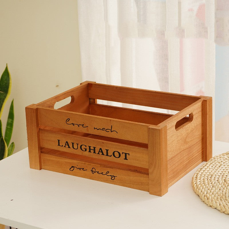 Vintage Wooden Storage Boxes