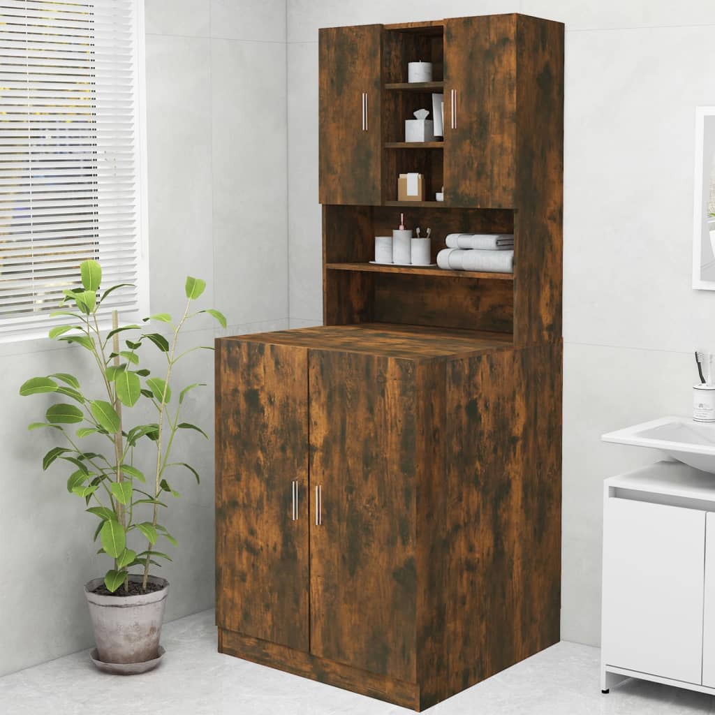 Over-the-Washer Bathroom Storage Cabinet